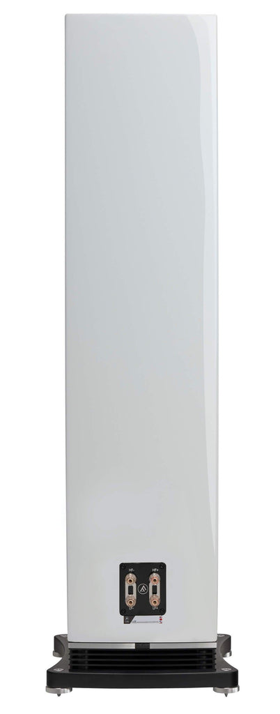 Fyne Audio - F502 - Floorstanding Speakers Rear Piano Gloss White