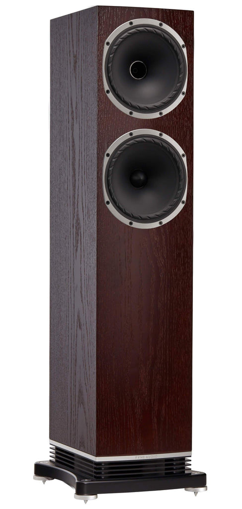 Fyne Audio - F502 - Floorstanding Speakers Dark Oak Front