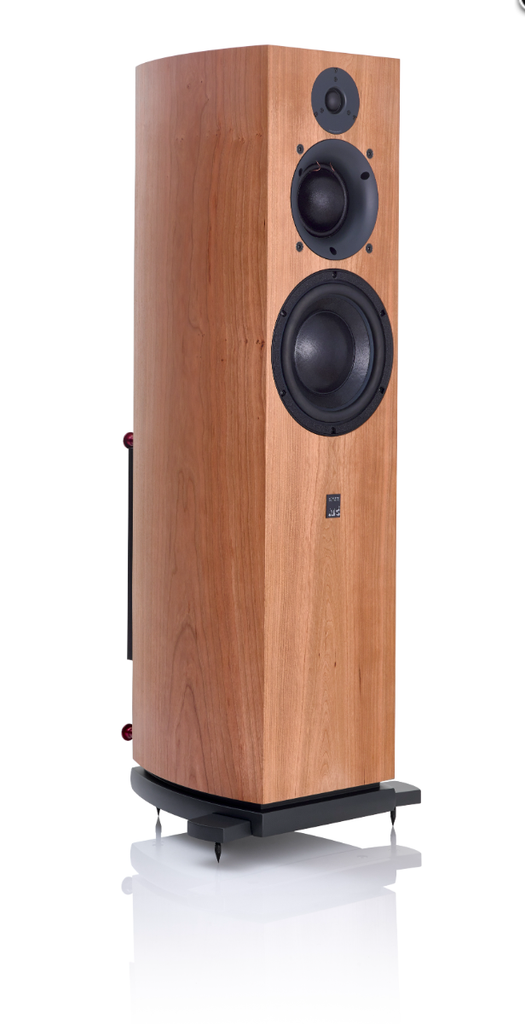 ATC SCM40A (Active) Speakers Cherry Side