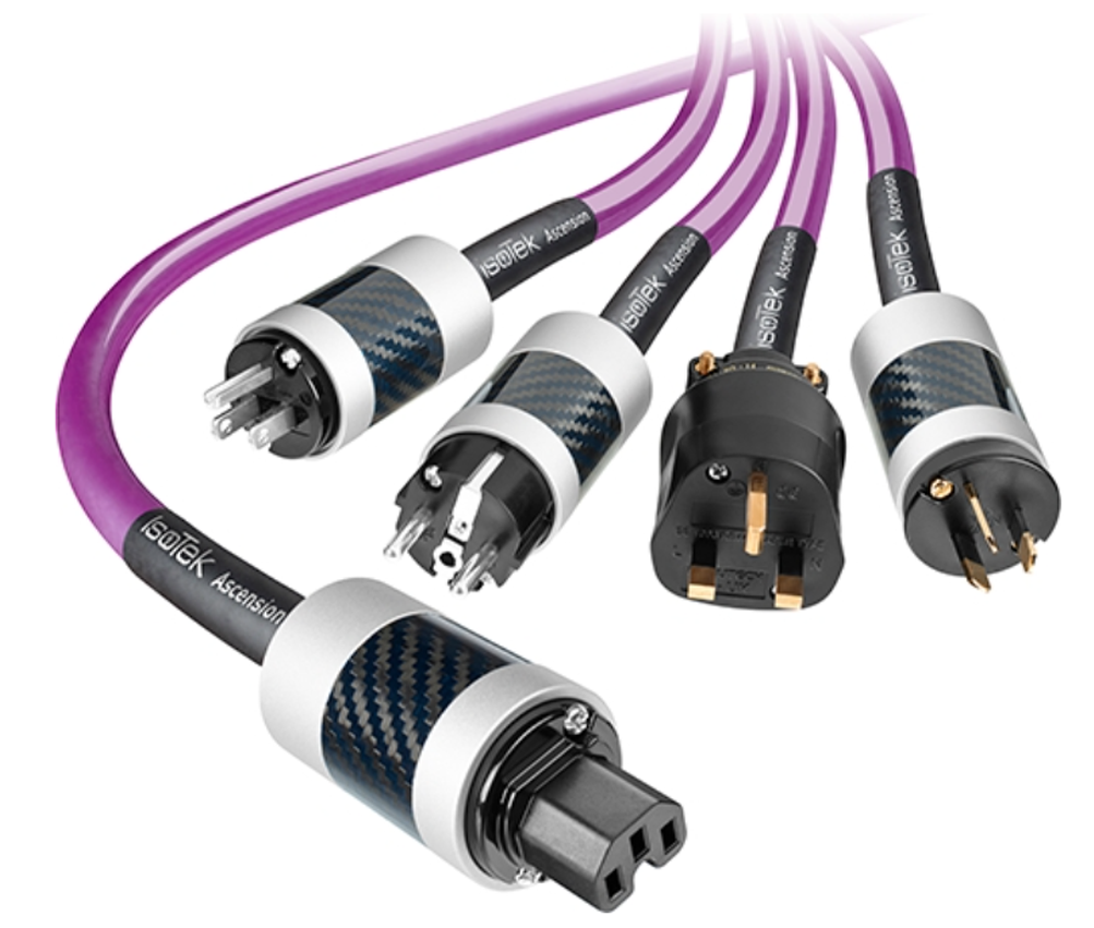 Isotek EVO3 Ascension Power Cable Range Plugs