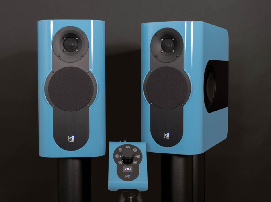 Kii THREE Active Speaker Light Blue
