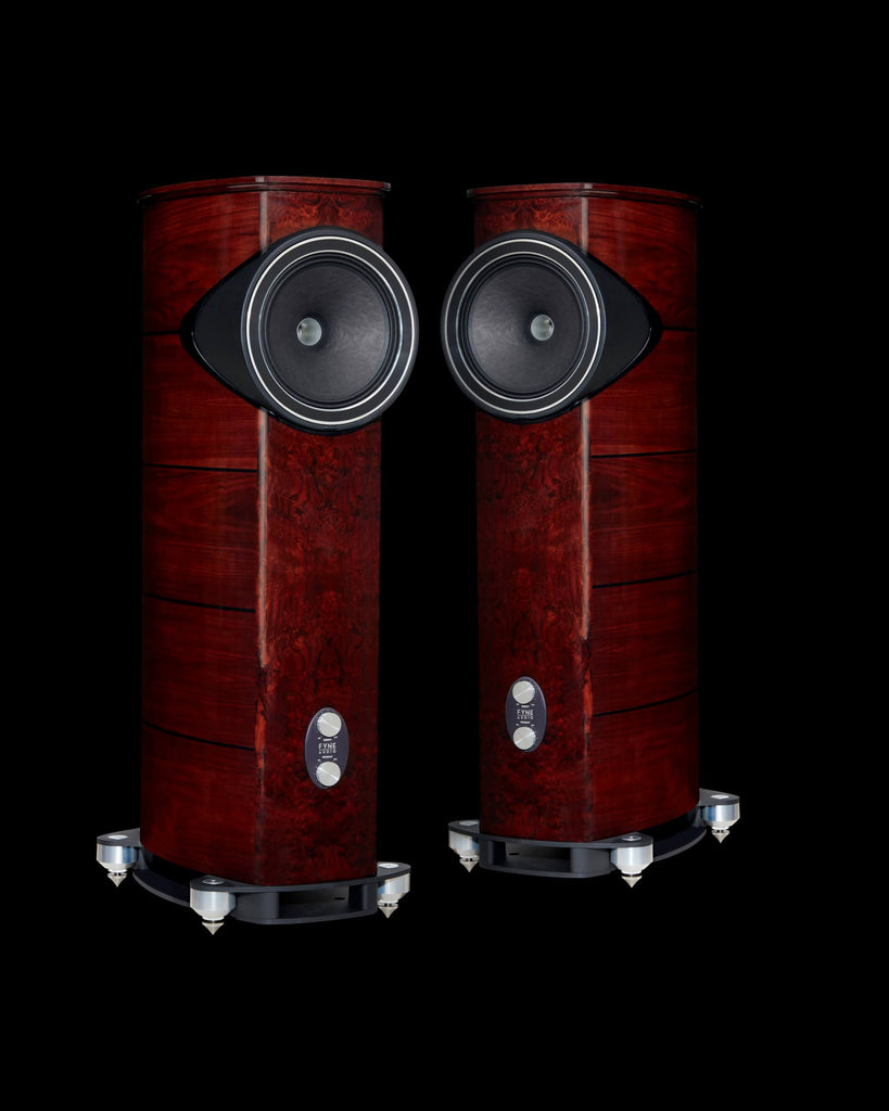 Fyne Audio F1-12  Floorstanding Speakers Pair Piano Gloss Walnut