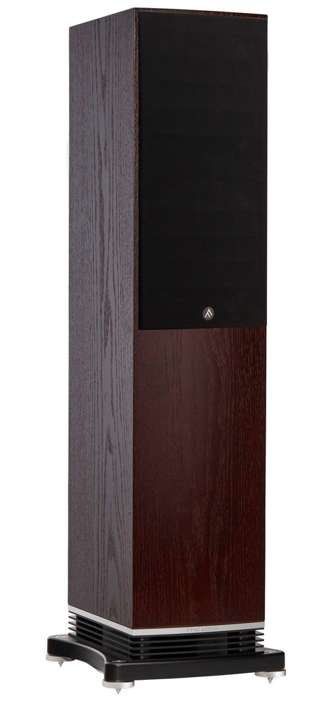 Fyne Audio - F502 - Floorstanding Speakers Dark Oak Cover side