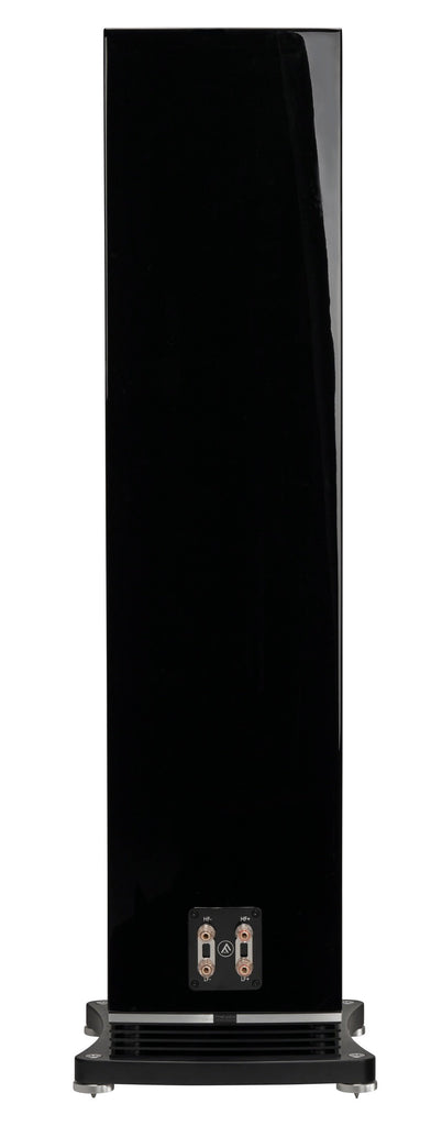 Fyne Audio - F502 - Floorstanding Speakers Piano Gloss Black Rear