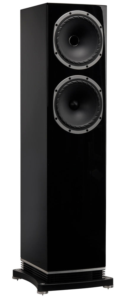 Fyne Audio - F502 - Floorstanding Speakers Piano Gloss Black Front