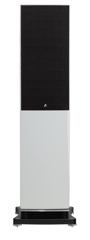 Fyne Audio - F502 - Floorstanding Speakers Front Cover Piano Gloss White