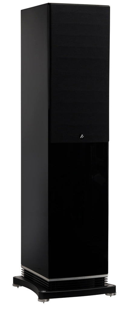 Fyne Audio - F502 - Floorstanding Speakers Side Piano Gloss Black