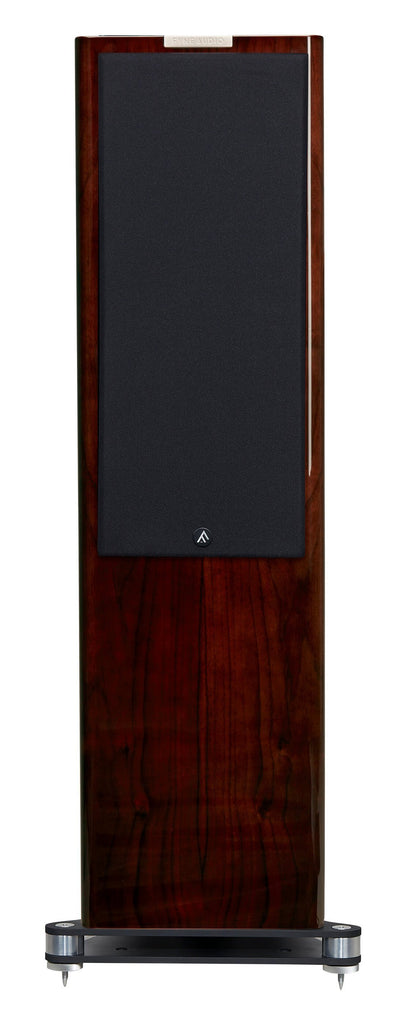Fyne Audio F702 Floorstanding Speakers Piano Gloss Walnut Front Cover